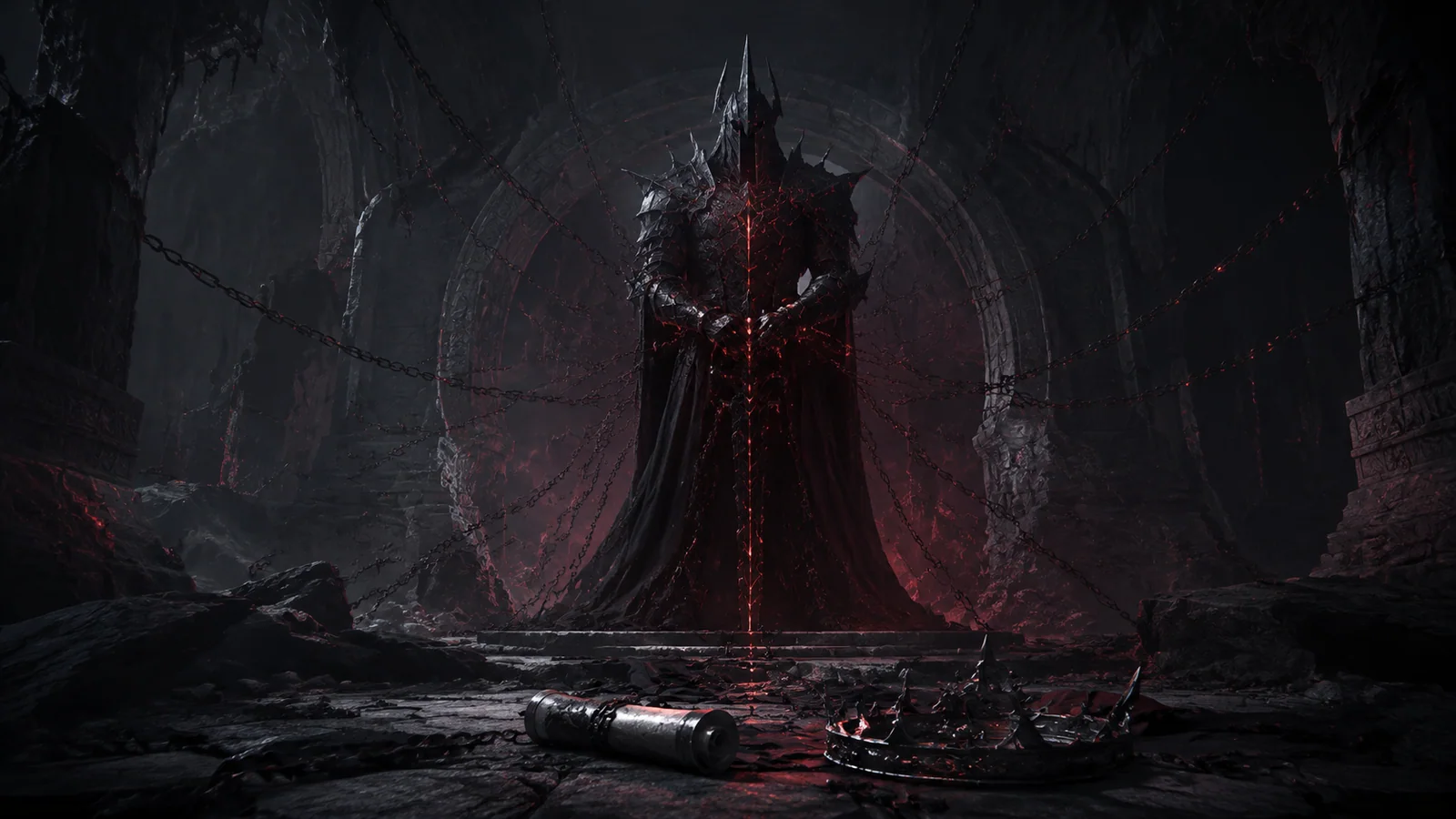 Original interpretive portrait of Algos in a Dungeon Crawler World setting.