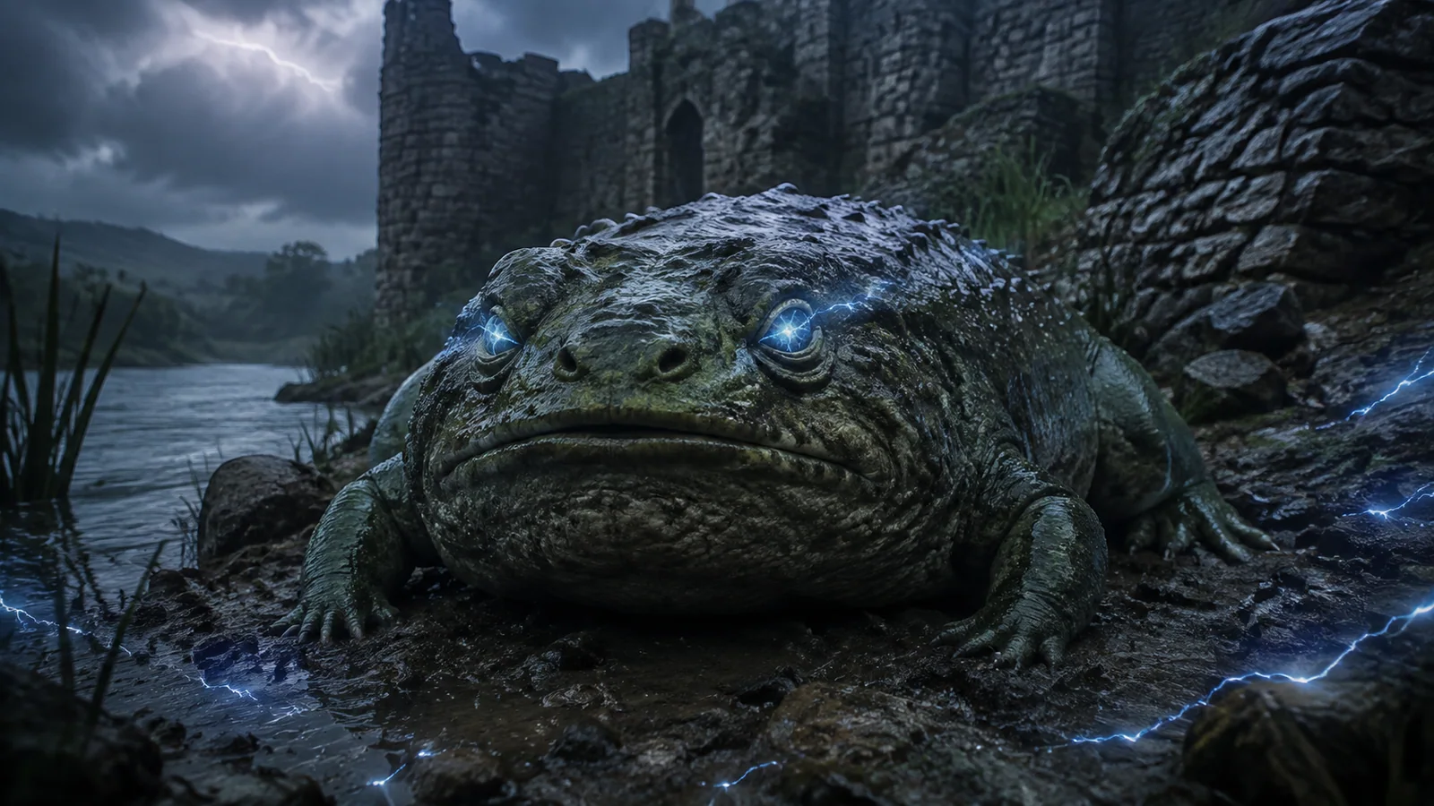 Original interpretive portrait of Claude Sludgington the Fourth in a Dungeon Crawler World setting.