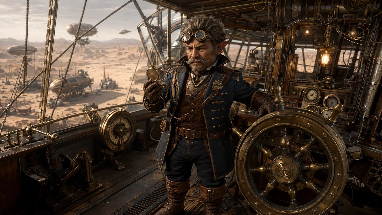 Original interpretive portrait of Commandant Kane in a Dungeon Crawler World setting.