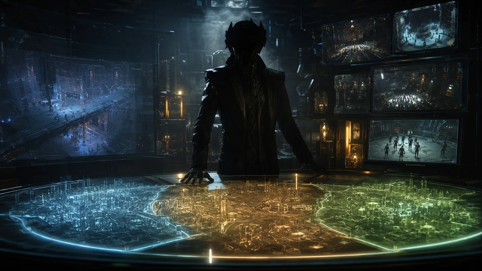 Original interpretive portrait of Damien in a Dungeon Crawler World setting.