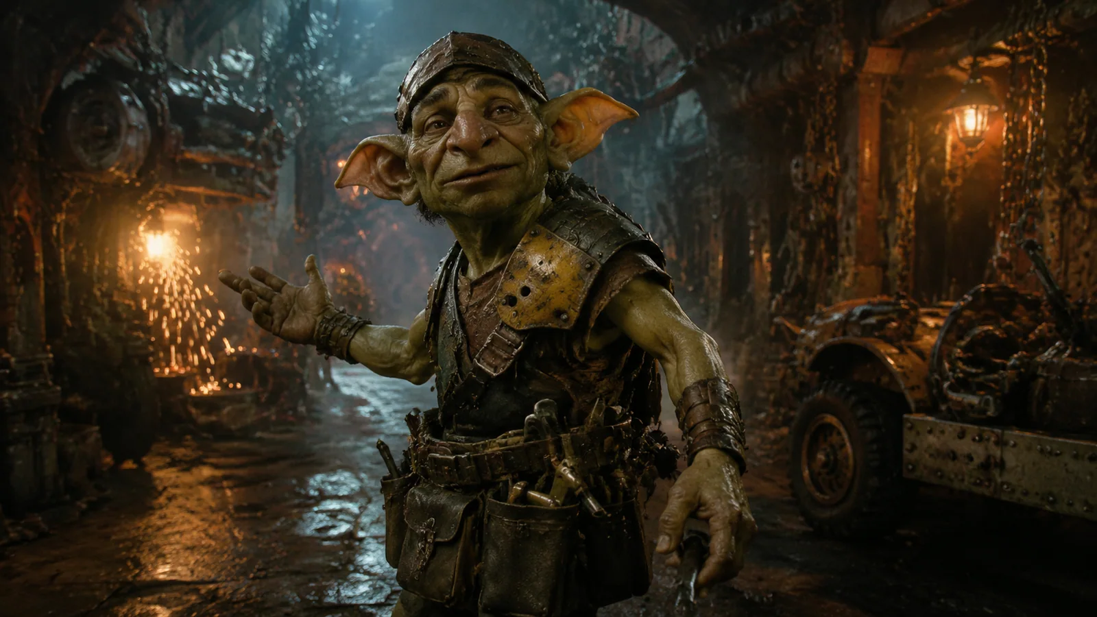 Original interpretive portrait of Face in a Dungeon Crawler World setting.