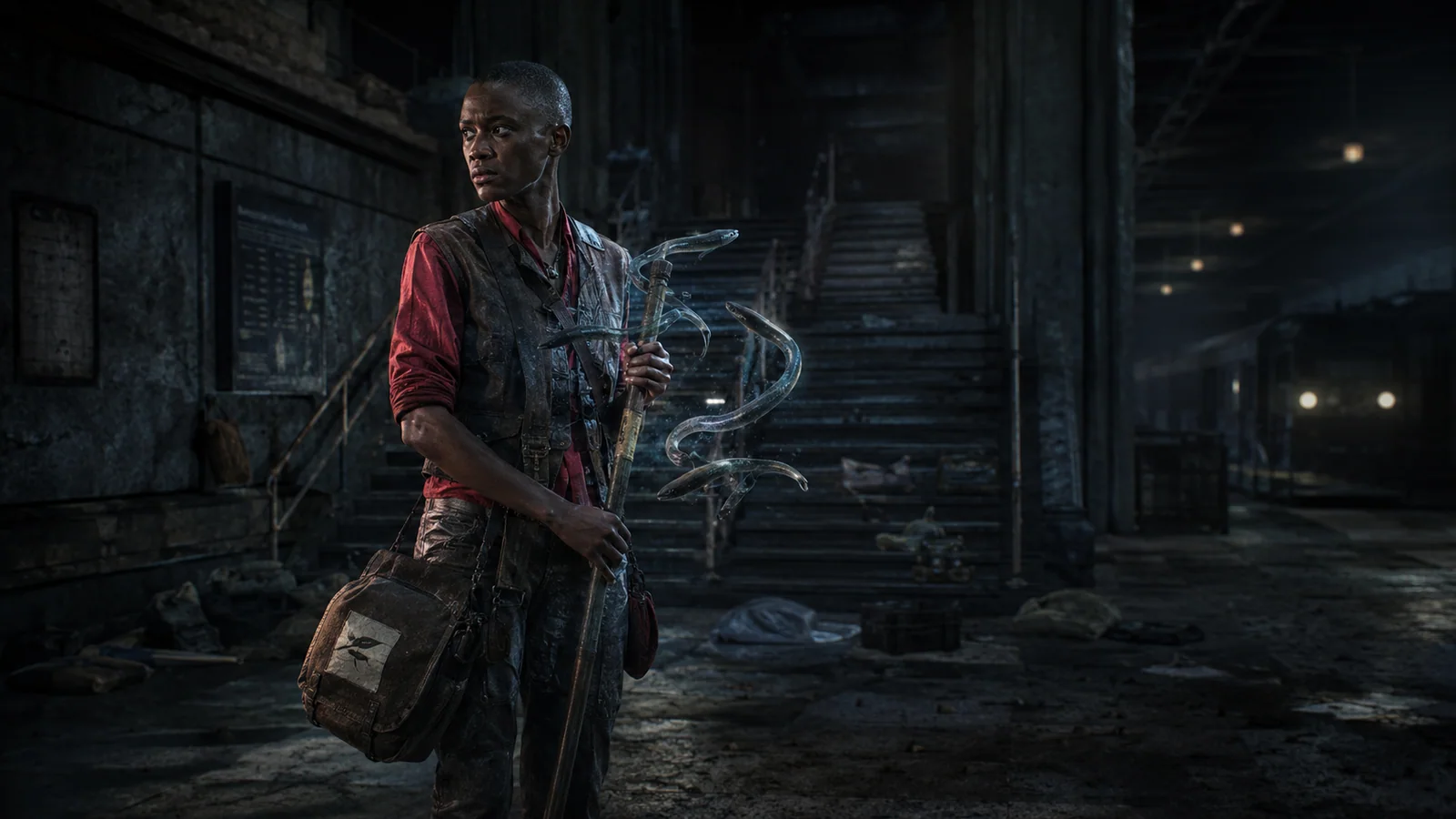 Original interpretive portrait of Ifechi in a Dungeon Crawler World setting.