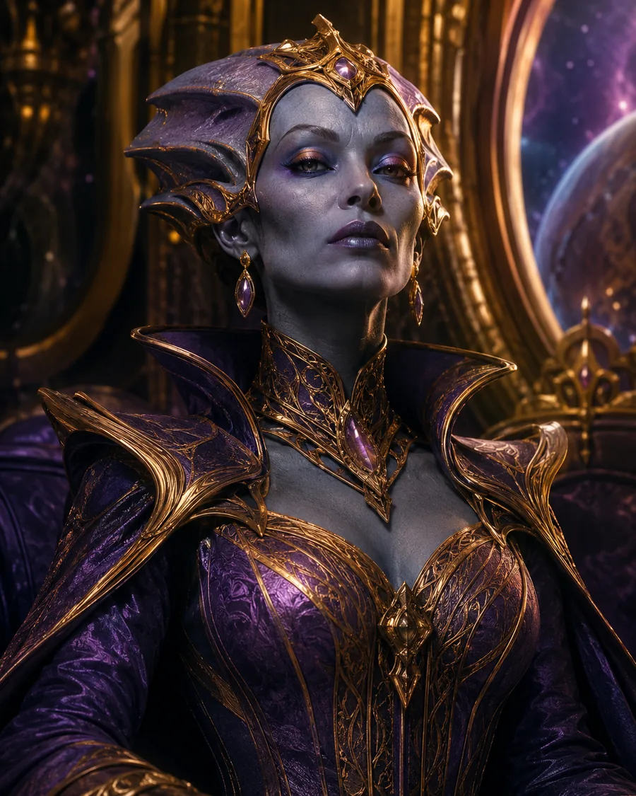 Empress D'Nadia page art for Dungeon Crawler Carl Wiki