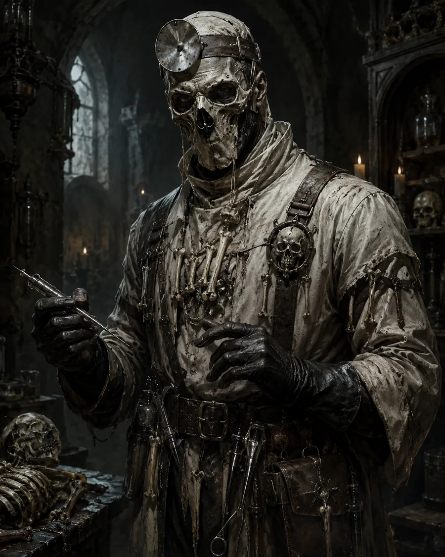 Doctor Bones page art for Dungeon Crawler Carl Wiki